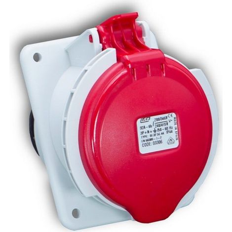 PCE 3P+N+T 32A 380V IP44 - Digital electric 51118