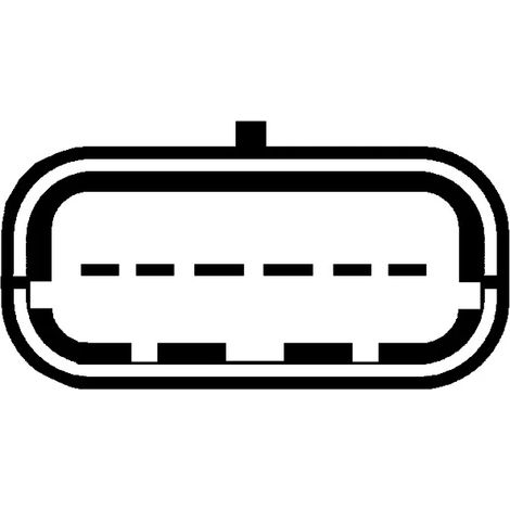 Débitmètre de masse d'air Hella 8ET 009 142-311 RENAULT 82 00 203 767