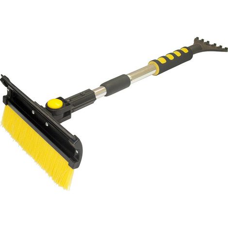 Raschia ghiaccio per parabrezza auto telescopico Toglineve+pulivetro+raschietto