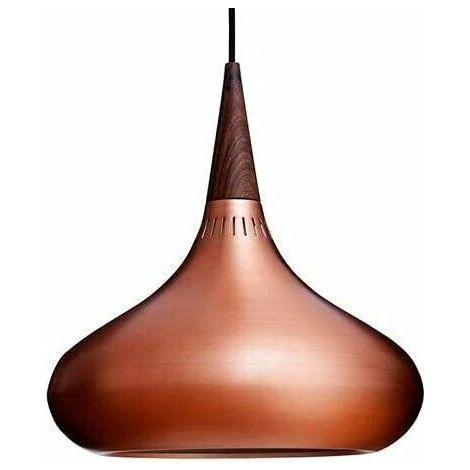 Lustre Industriel Applique Murale Or Rose Fer Métal R & eacute tro Ajustable Edison E27 Plafonnier Metall Abat Jour Rond Kitchenative Suspension, Or Rose, Petit (1/4)