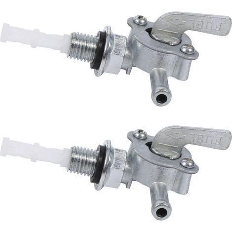 2 réservoirs essence moto ATV, valve sélecteur réservoir carburant pour motocross quad (1/5)