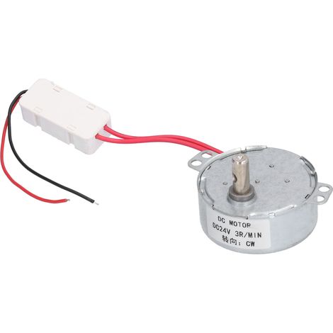 Moteur synchrone CC TYC-50, faible bruit, faible consommation d'énergie, 3 tr/min, 24 V CC (1/5)