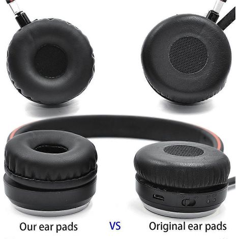 Coussinets d'oreille en mousse souple avec protection pour micro pour Evolve20 20se 30 30II 40 65 - Isolation phonique (1/4)