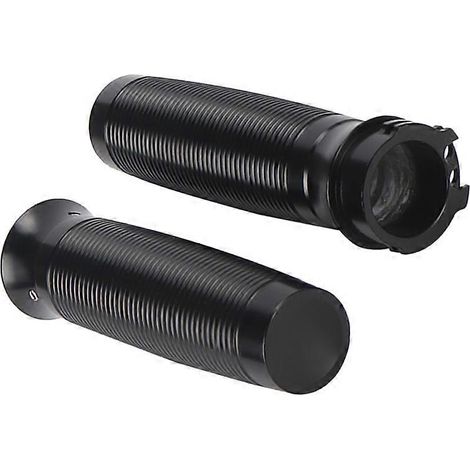 Puños de manillar de 1 pulgada para motocicleta, de aluminio, para Harley Sportster XL Bobber Chopper Custom (1/5)