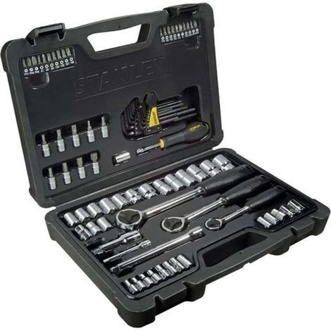 Stanley Accesorios - Juego de 80 piezas de broca y llave de tubo STHT0-73930