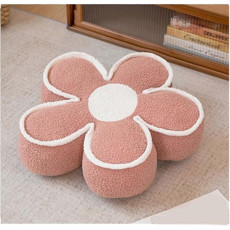 Coussin décoratif en forme de fleur, 50 cm (19,6 pouces), idéal pour la décoration intérieure et le canapé. (1/5)