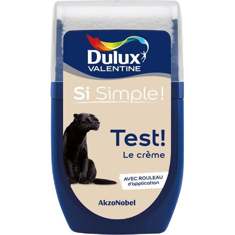 [PROMO] Dulux Valentine Si Simple - Peinture toutes pièces - Testeur Mat Le Crème 30 mL (1/5)