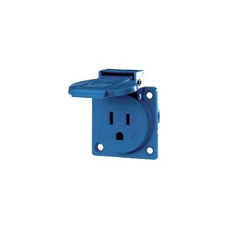 Mennekes NEMA-ANBAUSTECKD.125V 15A 2P+E (AM 10087)