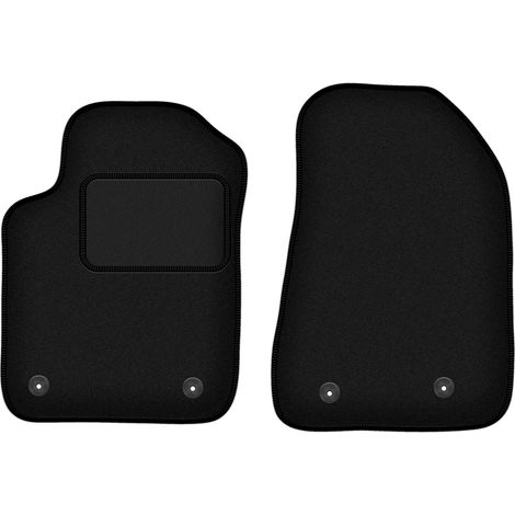 Tapis avant noirs pour : Alfa Romeo Giulietta à hayon (2010-2020) (1/5)