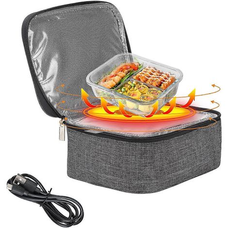 Neue USB-Heiz-Lunchbox, Aufbewahrungstasche, Warmhalteprodukte, Tragbare Küchenaufbewahrung, Sellwell