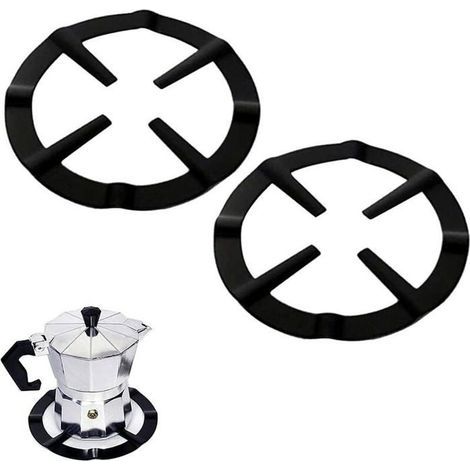 Support de casserole, réducteur de casserole, anneau de support, accessoires d'étagère pour cafetière, réducteur de brûleur, (1/5)