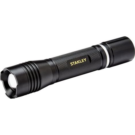 Stanley Black Hand Torch Rechargeable 650lm 6000k 5 Watt Integrated LED Flashlight (1/5)