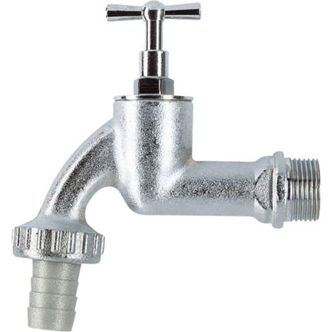 Robinet de jardin 1/2 argent (1/5)