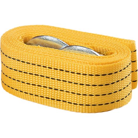 Câble de Remorquage - 4 M - Charge Maximale 3 T - Crochets de Sécurité - Pour Voiture SUV ATV - 1 Pièce (1/5)