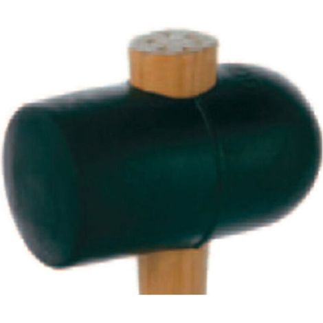 Maillet caoutchouc de carreleur - Longueur : 330 mm - Poids : 500 g - Section tête : Ø 65 mm - (1/2)