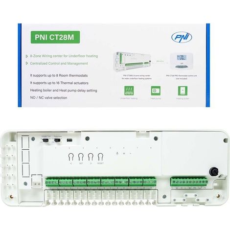 Module de commande - PNI CT28M - 8 zones - 230V CA - 868 MHz - 3A max (1/4)