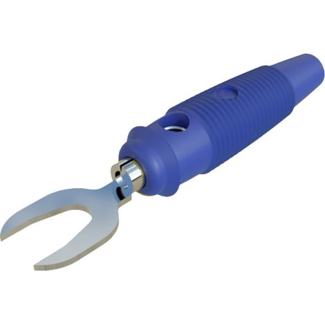 Hirschmann Test & Measurement KB 3 bl Laborstecker Stecker, gerade Blau 1 St.