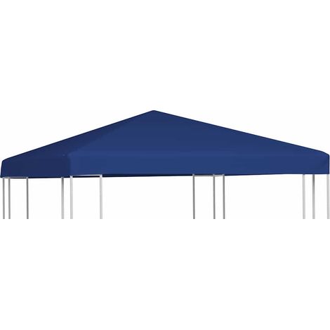 vidaXL Gazebo Top Cover 310 g/m² 3x3 m Blue
