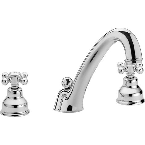 Miscelatore lavabo 3 fori Paffoni Viola VLV055CR Cromo - Viola