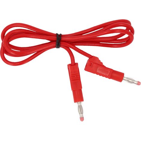 Rallonge 1100 mm pour cordon de test - rouge