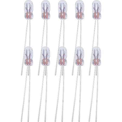 Ersandy – Lampadine T3 LED 12V Luci del cruscotto e caldo-bianco – pack di 10 – Resistenza ad alta temperatura – guida rapida all'Installazione (1/5)