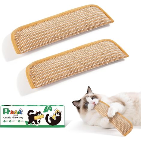 Lot 2 Jouets Chat Kicker Sisal Herbe à Chat 6000mg (1/5)