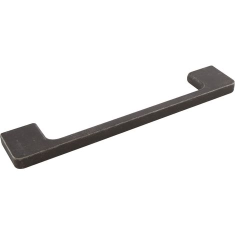 Möbelgriff Nestor Schubladengriff LA160 B172mm Griff ZN getrommelt matt