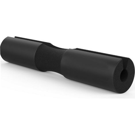 Coussinet de barre d'haltères anti-stress en mousse épaisse confortable pour le soutien des épaules et les squats, idéal pour la salle de sport et la maison (noir) (1/5)