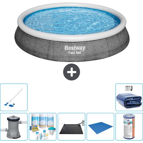 Bestway Bestway Fast Set Ronde - 396x84 cm - 8-pièces S21453 (1/5)