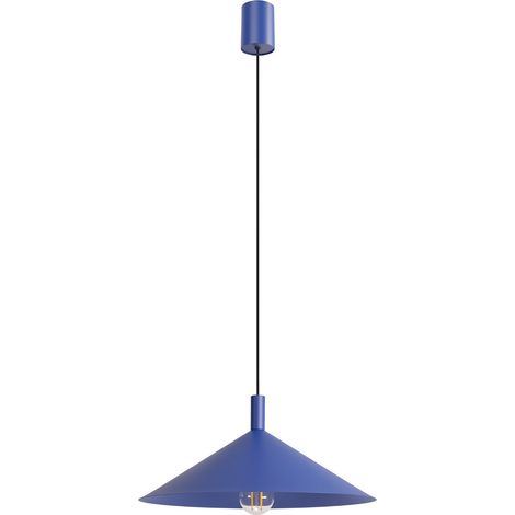 Pendelleuchten Nox ultramarin 1xE27 40cm Stahl Sollux (1/5)