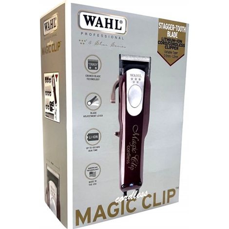 Wahl Cordless Magic Clip Professional Akku Haar- & Bartschneider 3027252 rot"-"183072822