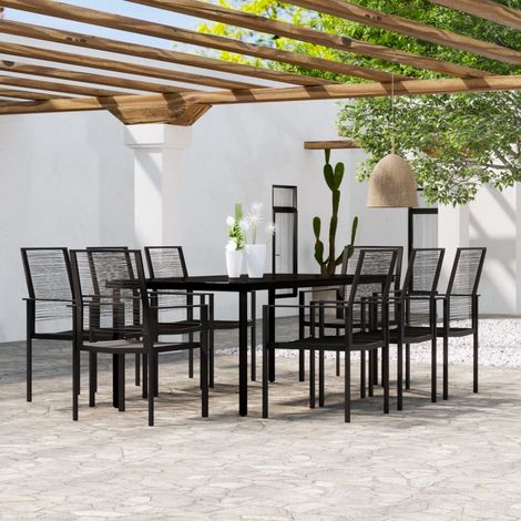 Dining Set  Black vidaXL (1/5)