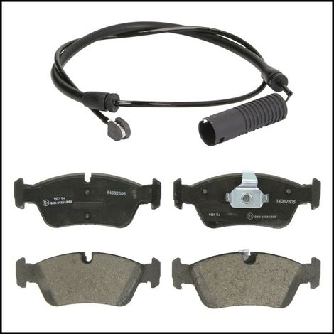 Pastiglie freno pasticche freni sensore freni anteriore bmw serie 3 (e46)