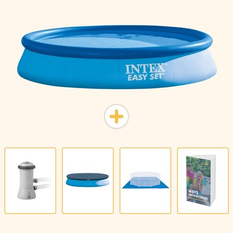 Intex Piscine Easy Set Ronde - 366x76 cm - 5-pièces SCB117 (1/5)