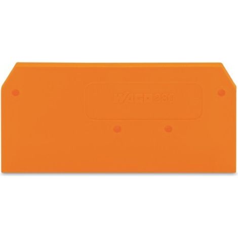 WAGO GmbH& Co. KG Abschlußplatte 2,5mm orange 280-309 (1/2)