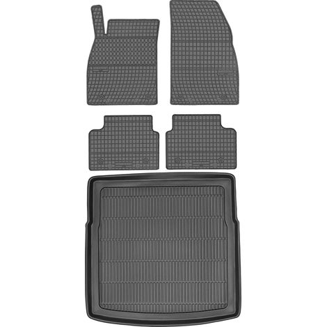Juego de alfombrillas de goma para coche y alfombrilla para maletero para Opel Insignia A Kombi (2009-2017). (1/5)
