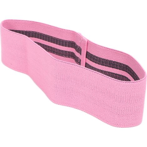 Bande Élastique de Fitness Antidérapante pour Entraînement et Yoga - Rose (1/5)