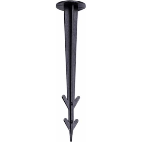 Green Mobility-50pcs 120mm Jardin Fixation Chevilles Fixation Barb Nail pour Weed Membrane Couvresol Filet Tissu Camping Tente Fixation, modele: 12cm (1/5)