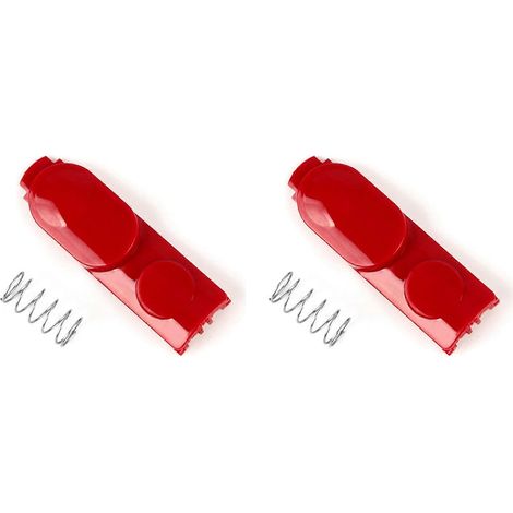 2x Befestigungsclip für Staubsaugerkopf V7 V8 V10 V11 V15, Druckknopf mit Feder - 1 (1/5)