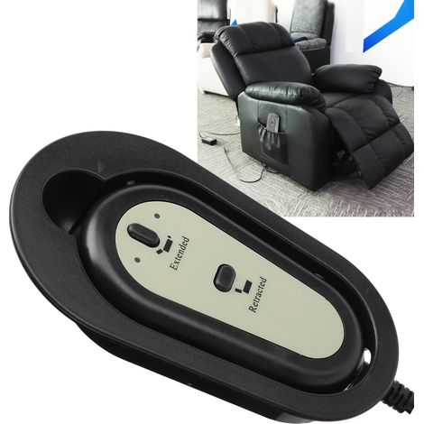 Télécommande 2 Boutons pour Fauteuil Électrique Relevable, Commutateur 5 Broches