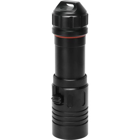 Lampe torche de plongée L2 portable et étanche pour sous-marin, en alliage d'aluminium, 2000 lumens (1/5)