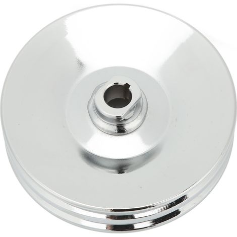 Poulie pompe direction assistée 2 gorges axe à clavette 5/8po moteur SBC BBC 350 454 réf 26028613 (1/5)