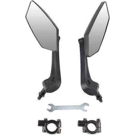 Rétroviseur de vélo avec batterie, réflecteur plat HD et réglable, accessoires pour vélo (1/5)