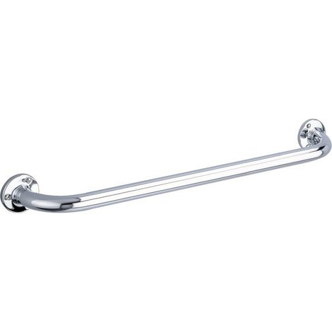 Barra Eco 600mm Inox Lucido D25