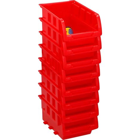Gaveta mini apilables, set de 8 uds, 12 x 10 cm (1/4)