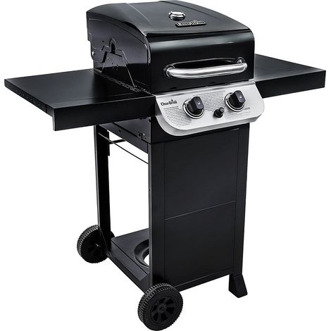 Char-Broil New Convective Series 210B - Grill Barbecue a Gas a 2 Fuochi, Finitura Nera (1/5)