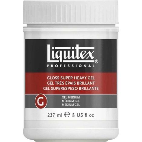 Additif pour peinture - LIQUITEX - Gel Brillant Super Épais - 237 ML - Taille M - Adultes
