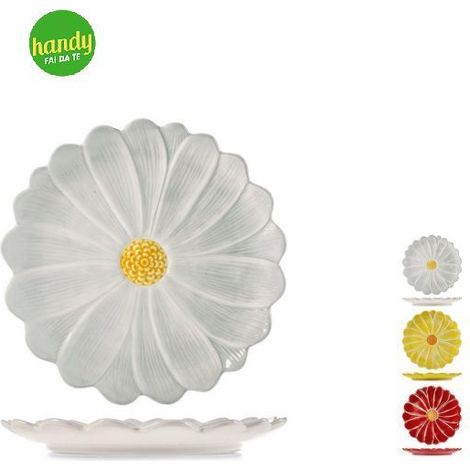 Piatto Coupe Fiore H&H 26 cm colori assortiti (1/4)