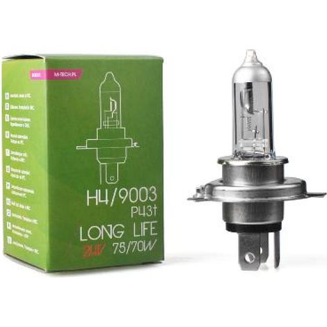 1 Ampoule H4 24v Long Life 75-70w