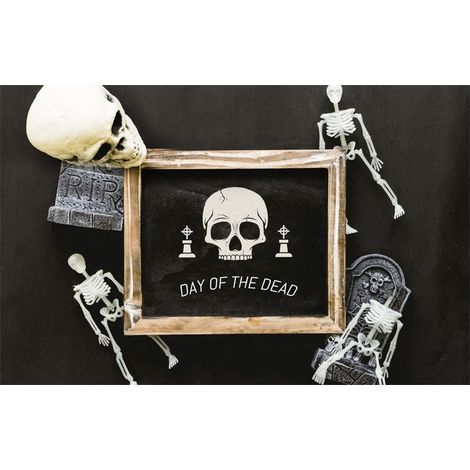 Nouvelle toile de fond pour Halloween, décoration festive, bannière suspendue, ambiance Halloween, drapeau d'extérieur - 110 x 180 cm - Style 17